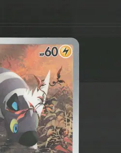 Blitzle 114/086 White Flare Full Art Ultra Rare Holo Pokemon Card NM - Image 4