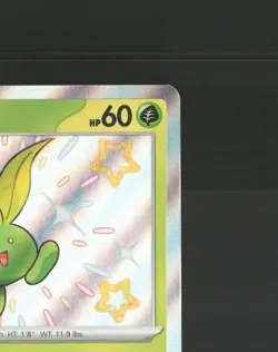 Oddish 092/091 Paldean Fates Shiny Rare Holo Pokemon Card NM - Image 4