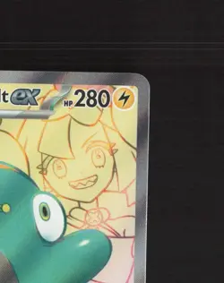 Iono's Bellibolt ex 194 Scarlet & Violet Full Art Pokemon Card NM - Image 4