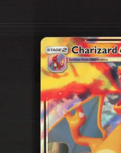 Charizard GX 9/68 Hidden Fates Stamped Ultra Rare Holo Pokemon Card NM - Image 3
