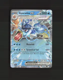 Gyarados ex 045/198 Scarlet & Violet Ultra Rare Holo Pokemon Card NM - Image 1