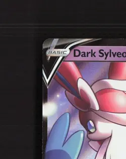 Dark Sylveon V SWSH134 Sword & Shield Stamped Black Star Promo Pokemon Card NM - Image 3