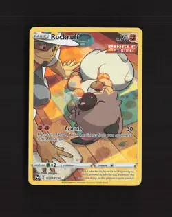 Rockruff TG07/TG30 Silver Tempest Full Art Pokemon Card NM - Image 1