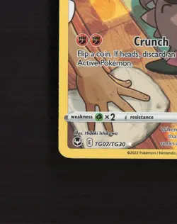 Rockruff TG07/TG30 Silver Tempest Full Art Pokemon Card NM - Image 5