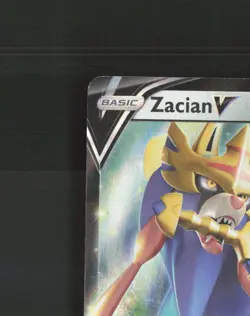 Zacian V 138/202 Sword & Shield Ultra Rare Holo Pokemon Card NM - Image 3