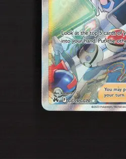 Colress's Experiment GG59/GG70 Crown Zenith Full Art Pokemon Card NM - Image 5