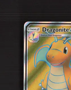 Dragonite GX 229/236 Unified Minds Full Art Ultra Rare Holo Pokemon Card LP+ - Image 3