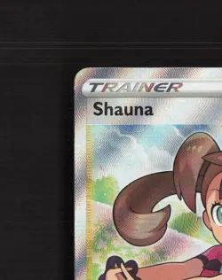 Shauna 263/264 Fusion Strike Full Art Ultra Rare Holo Pokemon Card NM - Image 3