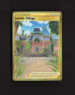 Jubilife Village 212/189 Astral Radiance Full Art Secret Rare Pokemon Card NM - Image 1