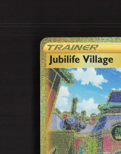 Jubilife Village 212/189 Astral Radiance Full Art Secret Rare Pokemon Card NM - Image 3