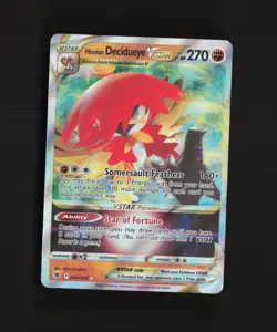 Decidueye VSTAR 084/189 Astral Radiance Ultra Rare Holo Pokemon Card NM - Image 1