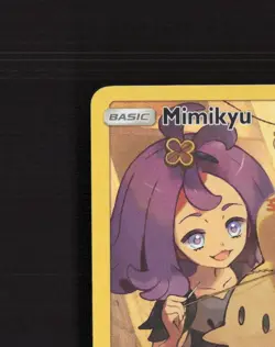 Mimikyu 245/236 Cosmic Eclipse Full Art Secret Rare Holo Pokemon Card LP - Image 3