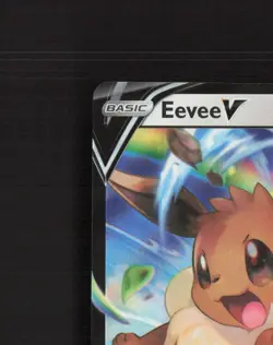 Eevee V 108/159 Crown Zenith Ultra Rare Holo Pokemon Card NM - Image 3