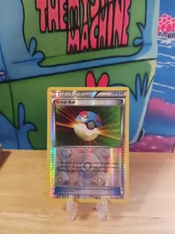 Great Ball #100/122 XY BREAKPoint Pokemon Reverse Holo Uncommon Item Card - Image 2