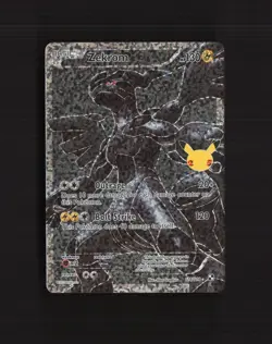Zekrom 114 Celebrations Full Art Stamped Classic Collection Holo Pokemon Card NM - Image 1