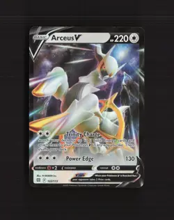 Arceus V 122/172 Brilliant Stars Ultra Rare Holo Pokemon Card NM - Image 1