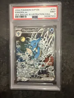 Pokemon TCG Kingdra EX Sir 131 SV Shrouded Fable Promo Card PSA 9 - Image 1