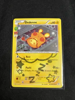 Dedenne Holo Pokemon Card RC10/RC32 2016 Generations Radiant Collection - Image 1