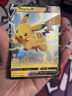 Pikachu V SWSH063 SWSH: Sword & Shield Promo Cards Holo - Image 4