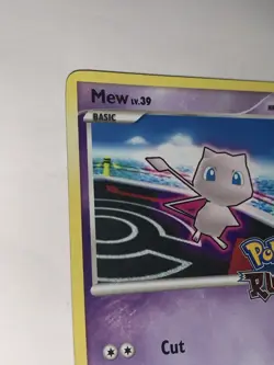 Rare 2009 Pokemon Rumble Mew 10/16 Trading Card - Image 3