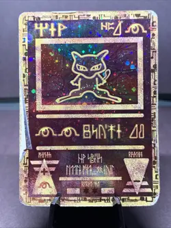 Pokemon TCG Ancient Mew Full Holo Promo Cards VTG WOTC DMG 2000 - Image 1