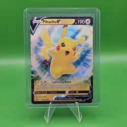 Pokemon TCG SWSH: Sword & Shield Promo Cards Pikachu SWSH198 - Image 1