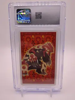 2015 Pokemon Playing Card OMEGA Ruby Deck 8 of Diamonds CGC 10 Chimecho - Image 3