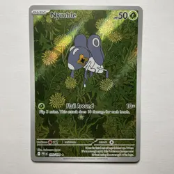 Nymble 096/094 Holo Secret Rare Pokemon Card Near Mint - Image 1