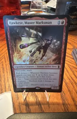 Hawkeye, Master Marksman Marvel Super Heroes Foil - Image 1