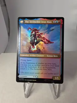 Tony Stark The Invincible Iron Man - M:TG Marvel Super Heroes M0080. FOIL - Image 1