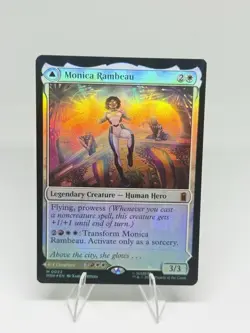 Monica Rambeau Photon, Living Light Marvel Super Heroes Foil MTG Mythic NM - Image 1