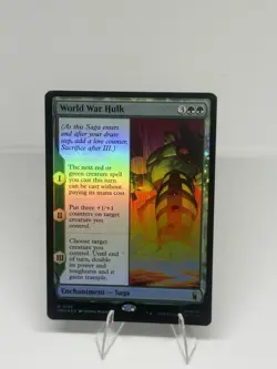 MTG Marvel Super Heroes World War Hulk Foil NM - Image 1