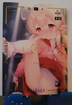 Klee Genshin Rare Card Enchanting Woman Waifu Goddess Story Waifu R-03 - Image 1