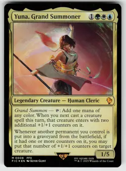 Yuna, Grand Summoner Foil Commander: FINAL FANTASY 8 M LP MTG - Image 1