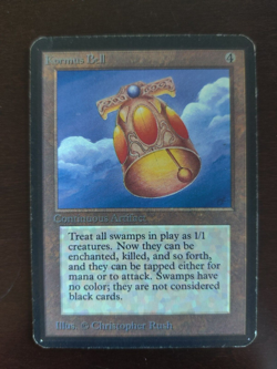Kormus Bell Alpha mtg Magic the Gathering rare lp - Image 1