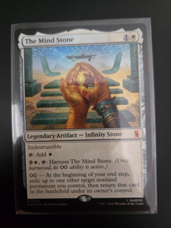 Magic: The Gathering Marvel The Mind Stone Foil Mythic Rare #0021 MTG MSH - Image 1