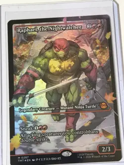 Raphael, the Nightwatcher Showcase Teenage Mutant Ninja Turtles Foil 287 - Image 1