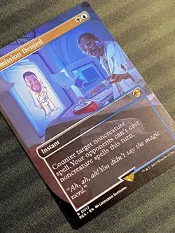 Permission Denied Borderless R 0017 Jurassic World Collection REX MTG NM - Image 3