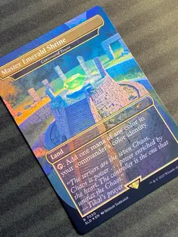 Master Emerald Shrine Foil R 7030 Secret Lair Sonic SEGA SLD MTG NM+ - Image 3