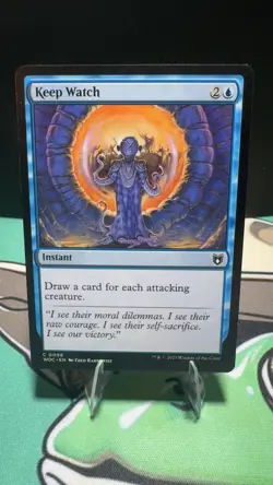 Keep Watch 98 Common Commander: Wilds of Eldraine Magic: The Gathering LP - Image 1