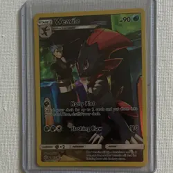 The Pokemon Company 2019 Cosmic Eclipse Weavile 238/236 Secret Rare Holo ENG - Image 1