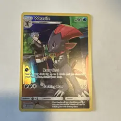 Pokemon Weavile Secret Rare Holo 238/236 90 HP Cosmic Eclipse TCG 2019 - Image 1