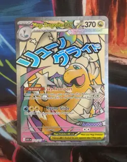 Mega Dragonite EX Secret Rare Holo Full Art EX ASC 271/217 370 HP ascended heros - Image 1