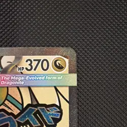 Pokemon Mega Dragonite EX ASC 271/217 Ultra Rare Holo Full Art 370 HP English - Image 3