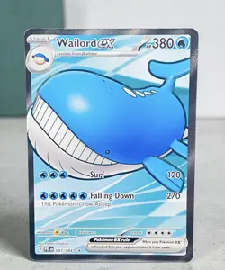 Pokemon Wailord Ex #097/084: ME Pitch Black (Read Description) 🔥 - Image 1