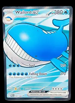 Pokemon Wailord Ex #097/084: ME Pitch Black (Read Description) 🔥 - Image 2