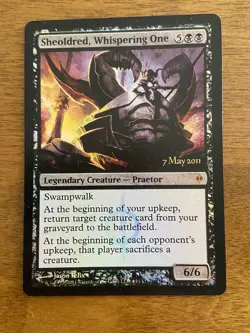 Sheoldred, Whispering One X1 Foil Prerelease Promo LP English Magic Card TCG - Image 1