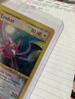 Pokemon TCG Crobat Skyridge 147/144 Secret Rare Holo English 2 Swirls Very Clean - Image 3