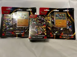 Pokemon TCG Mega Evolution Pitch Black Booster Bundle and 3 pack blisters - Image 1