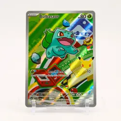 Bulbasaur - MEP037 First Partner Illustration Promo Pokemon - NM - Image 1